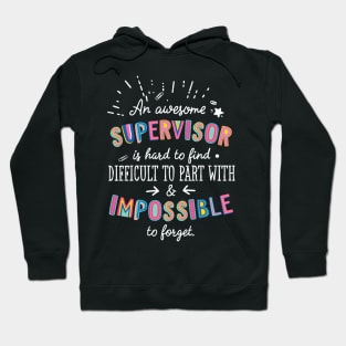 An awesome Supervisor Gift Idea - Impossible to Forget Quote Hoodie